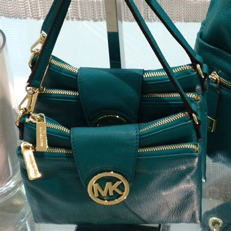 michael kors heart crossbody|Michael Kors teal crossbody.